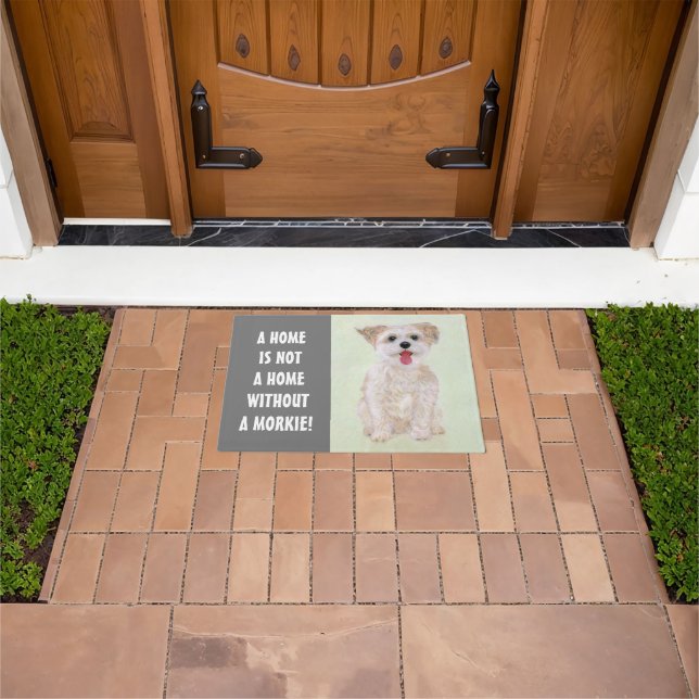 Felpudo Alfombrilla Dulce Morkie (Exterior)
