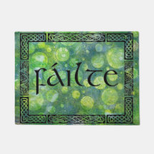 Alfombrilla, nudo celta, Fáilte