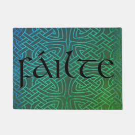 Felpudo Alfombrilla, nudo celta, Fáilte