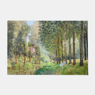 Felpudo Alfred Sisley - Descanso a lo largo del arroyo