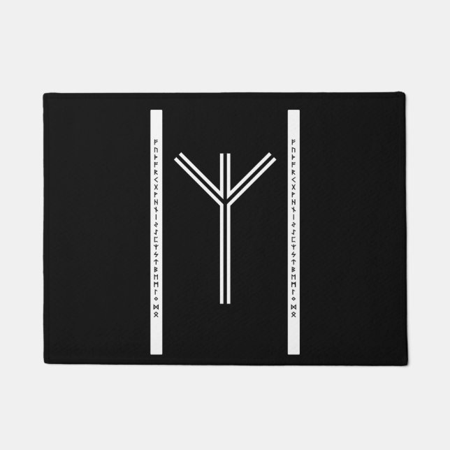 Felpudo Algiz BW Doormats (Anverso)