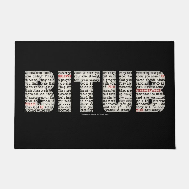 Felpudo Alguien (BITUB) (Anverso)