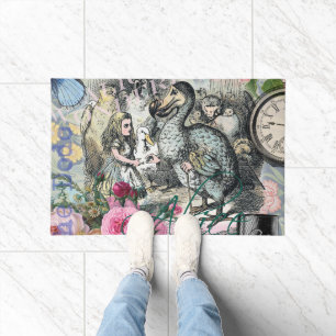 Felpudo Alice Clásico País de las Maravillas Dodo Arte Ten