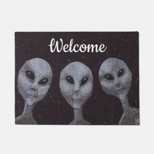 Felpudo Alien Grays