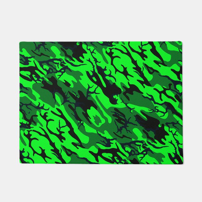 Felpudo Alien Green Camo (Anverso)