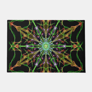Felpudo Alien Spider Web Mandala   Regalos de araña