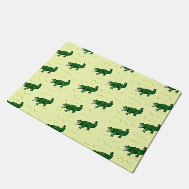 Felpudo Alligador amarillo (Angular)