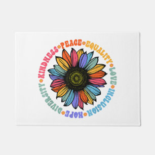 Felpudo Amabilidad Paz Igualdad Amor Esperanza Diversidad