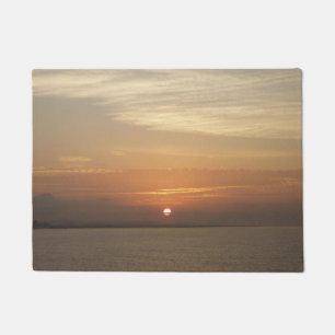 Felpudo Amanecer sobre la capa marina del Caribe Aruba II