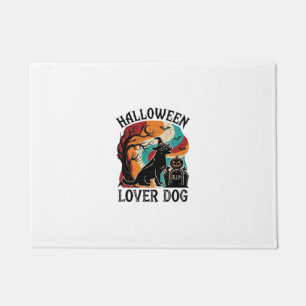 Felpudo Amante de Halloween Perro Sombrero de Bruja Calaba