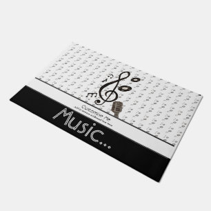 Felpudo Amante de la música