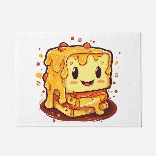 Felpudo Amante de los quesos a la parrilla (Anverso)