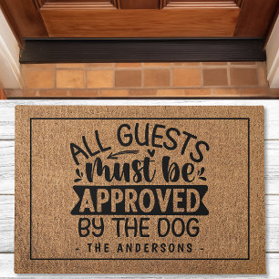 Felpudo Amante de Perros Personalizado