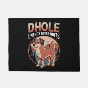 Felpudo Amante del Dhole Vida Silvestre Cánido Perro Salva
