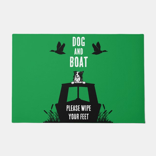 Felpudo Amantes de canallanes en lancha estrecha (Anverso)