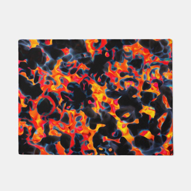 Felpudo Amarillo rojo negro (Anverso)