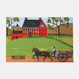 Felpudo Amish Farm Rug