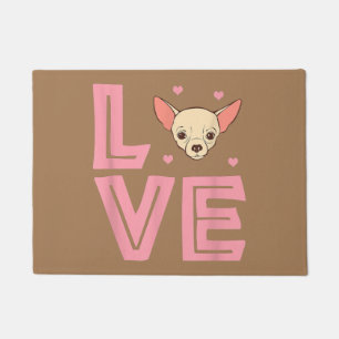 Felpudo Amo Chihuahua Camisa de Perro Cute San Valentín Gr