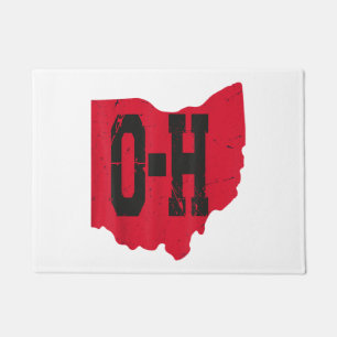 Felpudo Amo Mi Guión Hogar Ohio Buckeye State