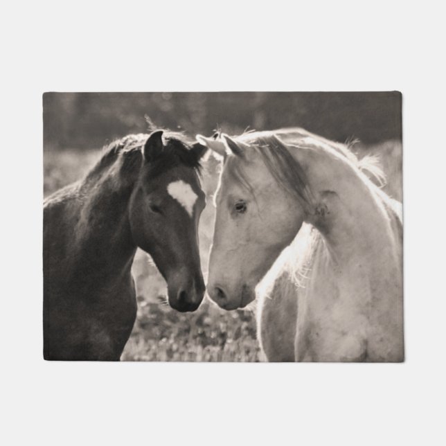 Felpudo Amor del caballo (Anverso)