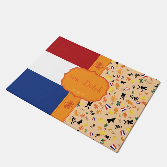 Felpudo Amor para Holanda (Angular)