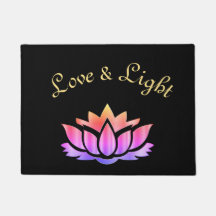 Amor y diseño floral ligero de Lotus