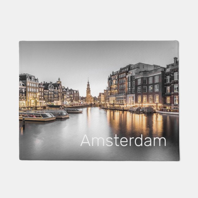 Felpudo Ámsterdam Holanda Holanda Souvenir (Anverso)