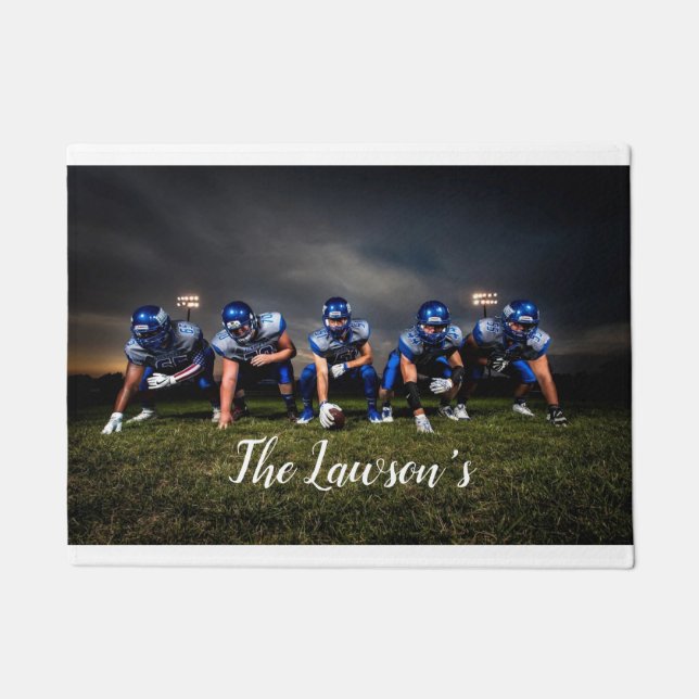 Felpudo Añadir su propio Personalizado de fotos Doormat (Anverso)