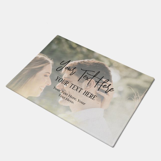 Felpudo Añadir tu foto y textualidad (Angular)