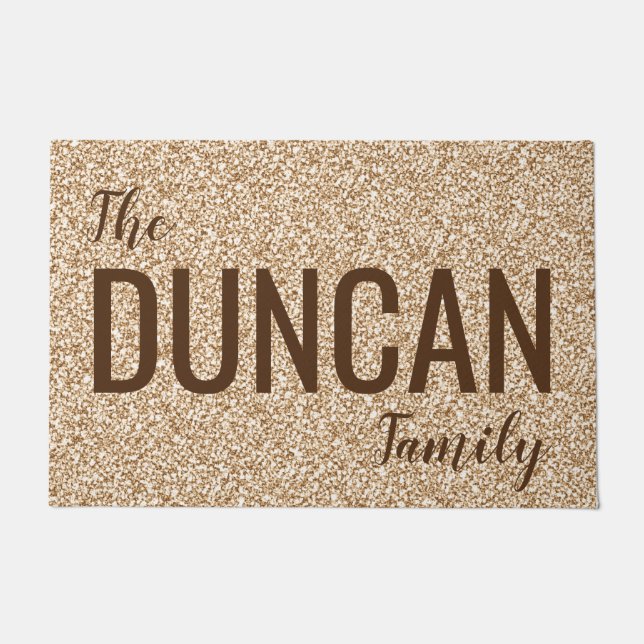 Felpudo Añadir tu nombre -24" x 36" (Anverso)