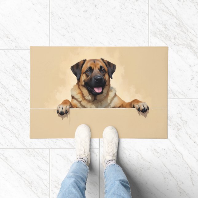Felpudo Anatolian Shepherd Doormat Art (Interior)