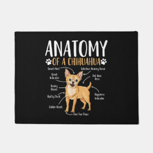 Felpudo Anatomía de perro de Chihuahua