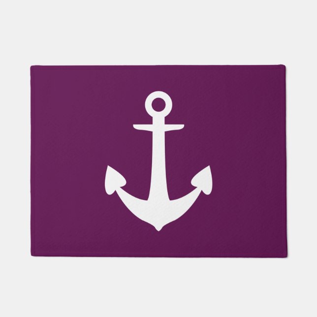 Felpudo Anchor Mulberry Doormat (Anverso)