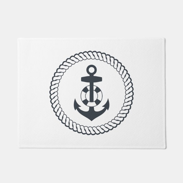 Felpudo Ancla linda (Anverso)