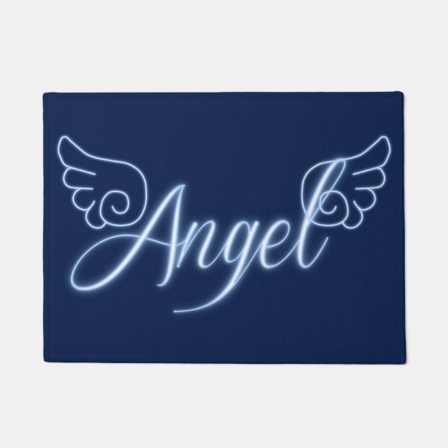 Felpudo Ángel de caída con alas (Anverso)