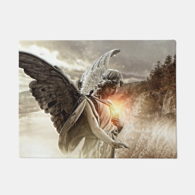 Felpudo Ángel de los Desafortunados (Anverso)