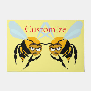 Felpudo Angry Bee Thunder_Cove
