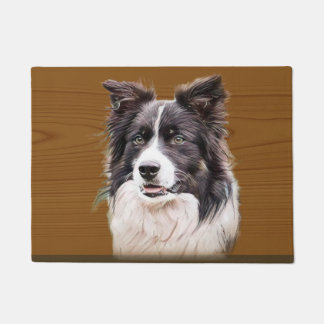 Felpudo Animal de Perro Collie Fronterizo