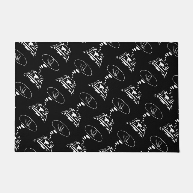 Felpudo Animales inteligentes de ciencia ficción "Sueños d (Anverso)