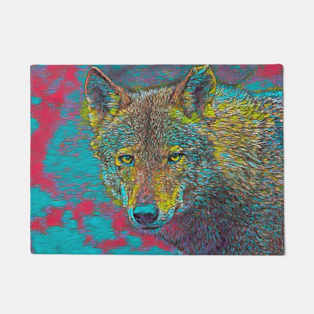 Felpudo AnimalMix_Wolf_013 (Anverso)