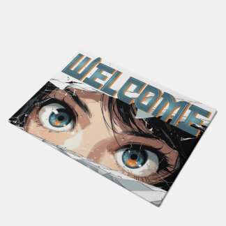 Felpudo anime welcome door mat