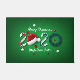Felpudo Año Nuevo 2020 Y Navidades Door Mat