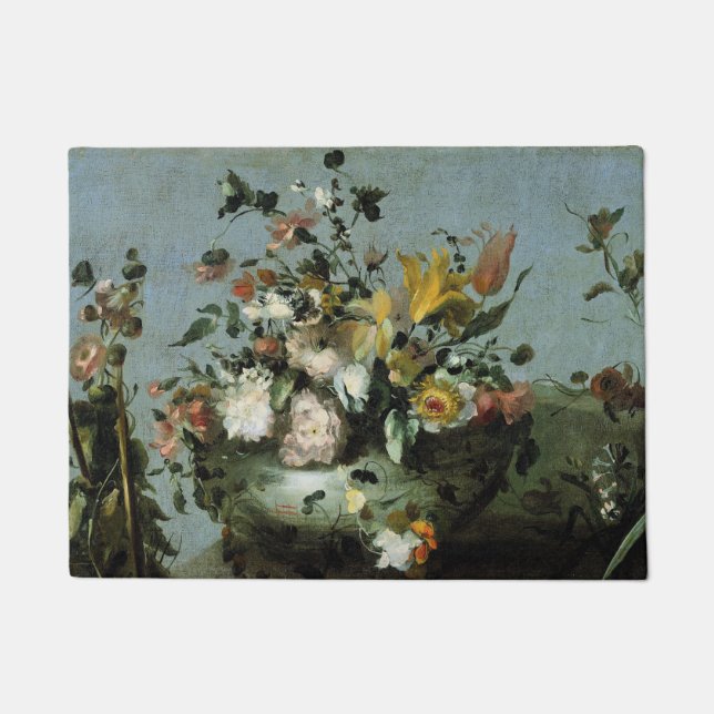 Felpudo Anónimo - Flores (Anverso)