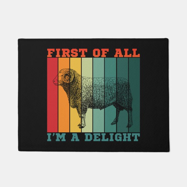 FELPUDO ANTE TODO SOY UN DELICIOSO  (Anverso)