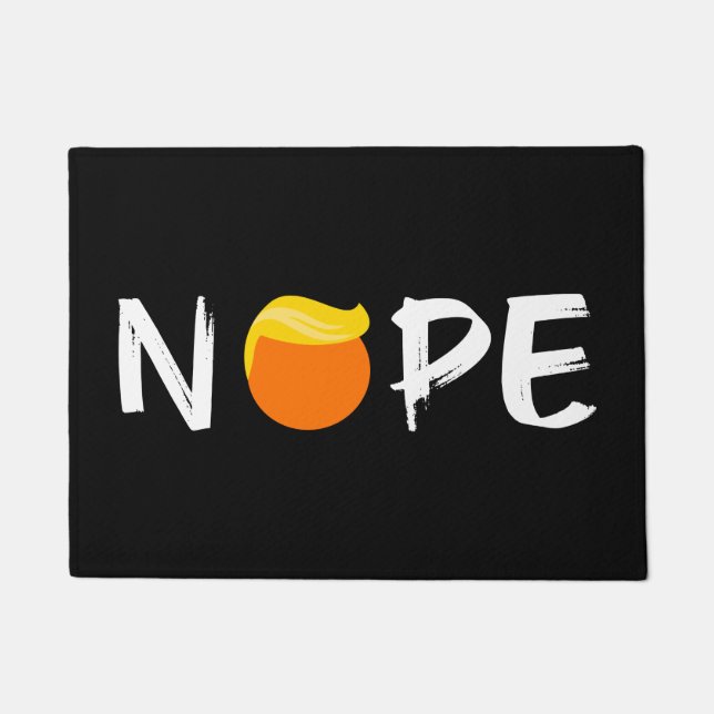 Felpudo Anti-Trump - edición No-II (Anverso)