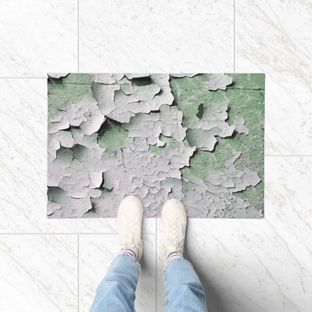 FELPUDO ANTIGUA PINTURA DE PEELING EN INGLATERRA (Interior)