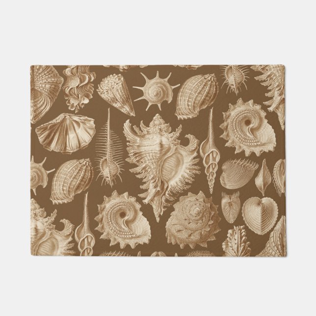 Felpudo Antigüedad de Viñeille Seashells (Anverso)