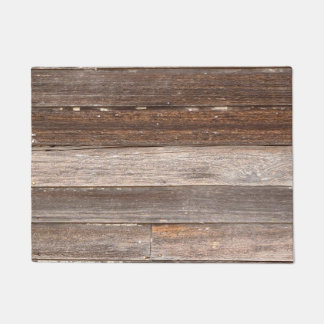 Felpudo Antiguo muro exterior de madera templada de una gr