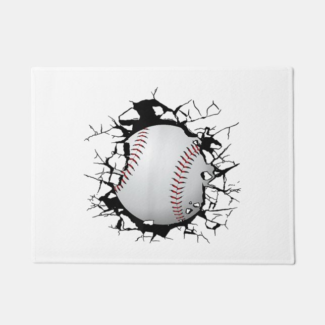 Felpudo Aparato de béisbol - Béisbol (Anverso)