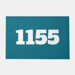 Felpudo Apartamento plano Doormat-House o lugar de trabajo